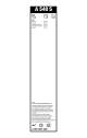 Viskerblad - 3397007540 BOSCH - 13295280, 119281, VF473
