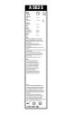 Viskerblad - 3397007583 BOSCH - 983501P000, 983601P000, 119278