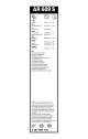 Viskerblad - 3397009776 BOSCH - 133601, TIRX605, 728961