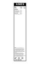 Viskerblad - 3397009843 BOSCH - A2058204503, A2058205700, 2058204503