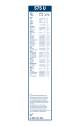Viskerblad - 3397011351 BOSCH - 116141, EF580, V58