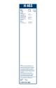 Viskerblad - 3397011592 BOSCH - 1M6955425C, DKB500680, DKB500710