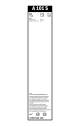 Viskerblad - 3397014115 BOSCH - 5318073, 5318074, 119336