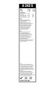 Viskerblad - 3397014242 BOSCH - A2138205701, 2138205701, 119474