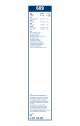 Viskerblad - 3397118309 BOSCH - 1408385, 7420872878, 1954657