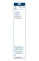 Viskerblad - 3397118321 BOSCH - 116162, 3397001726, 9XW862105801