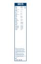 Viskerblad - 3397118325 BOSCH - C6540, SK65H, SK65HC02