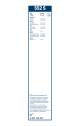 Viskerblad - 3397118427 BOSCH - 2S6J17528AC, 2S6J17528BA, 08486552