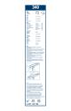 Viskerblad - 3397118700 BOSCH - 1780107, 3398110329, 38450-SA0-962