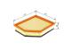 Luftfilter - F026400146 BOSCH - 30745344, 3068600, A1486