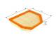 Luftfilter - F026400509 BOSCH - 13727843284, 7843284, LX2074