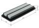Luftfilter - F026400812 BOSCH - 17220-RL0-G00, A1964, C35008