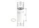 Drivstoffilter - F026402038 BOSCH - 0001442310, 0112142450, 02934715