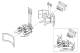 Reparasjonssett, tenningsmodul - F026T03035 BOSCH - A0001580119, A00015801190026, A0001580319