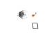 Reparasjonssett, tenningsmodul - F026T03035 BOSCH - A0001580119, A00015801190026, A0001580319