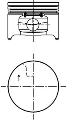 Stempel - 40277610 KOLBENSCHMIDT - 0222701