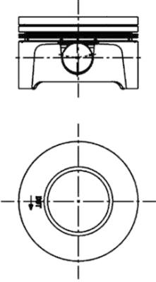 Stempel - 40309610 KOLBENSCHMIDT - 0401602, 85L89