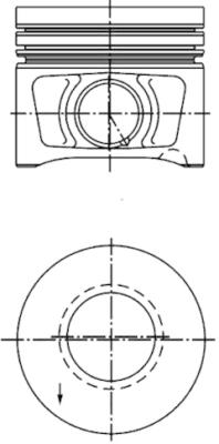 Stempel - 40387600 KOLBENSCHMIDT - 03G107065C, 03G107065E, 03G107065J