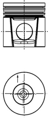 Stempel - 40529600 KOLBENSCHMIDT - 4115P131, T426417, U5PR0062