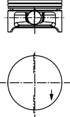 Stempel - 40632600 KOLBENSCHMIDT