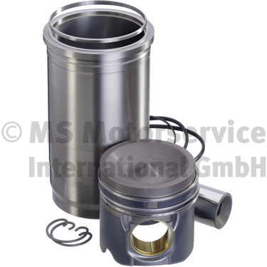 40726961, Reparasjonssett, stempler/ sylinderløpbøssing, Assembly, KOLBENSCHMIDT, Mercedes-Benz OM458.960/970/980/990→992 OM460.900→923/925→927/929/931→951/953/960/961/970→972/974→983/989 Euro3, 4600111310, 4600112010, 4600301117, 4600301837, 4600302537, 4600302737, A4600111310, A4600112010, A4600301117, A4600301837, A4600302537, A4600302737, 0053500, 15-451070-00, 005WN09, 15-451070-10, 005WN0901