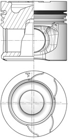 Stempel - 41172600 KOLBENSCHMIDT - 04124475