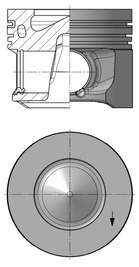 Stempel - 41265620 KOLBENSCHMIDT - 081PI00113002
