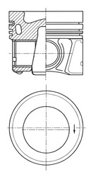 Stempel - 41936610 KOLBENSCHMIDT