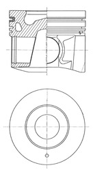 Stempel - 41644620 KOLBENSCHMIDT