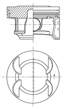 Stempel - 41492610 KOLBENSCHMIDT