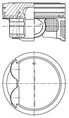 41514620, Stempel, Píst komp.1,0i 12V, KOLBENSCHMIDT, Smart Fortwo 1,0i M132.910 2007+