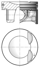 Stempel - 41533620 KOLBENSCHMIDT