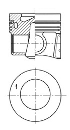 Stempel - 41708620 KOLBENSCHMIDT