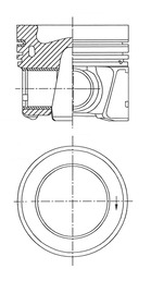 Stempel - 41937610 KOLBENSCHMIDT