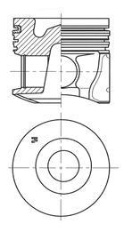 Stempel - 41794600 KOLBENSCHMIDT - 00235702, 04134464, 92L135