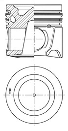 Stempel - 41804620 KOLBENSCHMIDT