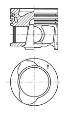 Stempel - 41812620 KOLBENSCHMIDT - 021PI00128002