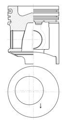 Stempel - 41854600 KOLBENSCHMIDT