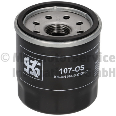 50013107, Oljefilter, Filtr olej.107-OS, KOLBENSCHMIDT, 0222-14-300, 0B63114302, 11713228, 119305, 152009645R, 15205-65F00, 15208-1HC0A, 15208-AA080, 15400PJ7005, 15853-32430, 26300-02500, M806418, MD348631, 0222-14300, 0FE3R14302, 119305-35150, 15208-31U00, 15208-65F01, 152088066R, 15208-AA100, 15400PJ7015, 26300-02501, HH150-32430, 0222-23420-A, 15208-31U01, 152089F60A, 15208-AA12A, 15400-PFB-004, 2630002500, 26300-2Y500