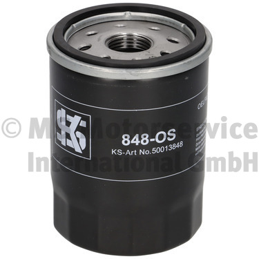 50013848, Oljefilter, Filtr olej.848-OS, KOLBENSCHMIDT, 140516190, 15208-31000, 15601-76008, 15601-87110, 16510-085C00, 47427154, 71742115, J9091510002, 140516250, 15208-31U01, 15601-76008-71, 16510-61A00, 71746761, 140516990, 15208-7B000, 16510-61A01, 71747593, 90080-91210, 15208-9E000, 16510-61A20, 71768154, 90915-03004, 16510-61A31, 90915-10002, 16510-61A32-000, 90915-10004, 90915-TA002, 90915-YZZE2, 90915-YZZJ2, 00973