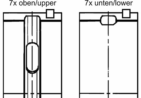 Veivaksellagersett - 77955600 KOLBENSCHMIDT - 20586595