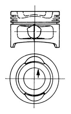 Stempel - 90129700 KOLBENSCHMIDT - 0297200