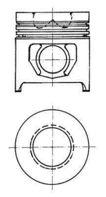 Stempel - 90158700 KOLBENSCHMIDT - 0083500