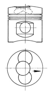 Stempel - 90915700 KOLBENSCHMIDT - 0999000