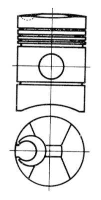 Stempel - 91254600 KOLBENSCHMIDT - 3216500