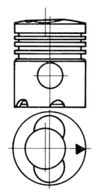 Stempel - 91395720 KOLBENSCHMIDT - 0993302, 87-172511-00
