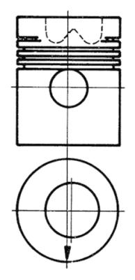 Stempel - 93175600 KOLBENSCHMIDT - 0436600, 350060STD