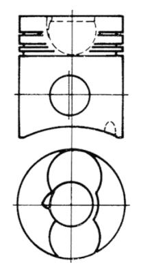 93274600, Stempel, Píst komp.D 2566, KOLBENSCHMIDT, 5000286154, 51.02501-0666, 5000589334, 51.02501-6013, 51.02501-6028, 51.02501-6033, 51.02501-6034, 51.02501-7210, 51.02501-7236, 51.02501-7239, 51.02501-7245, 51.02501-7300, 51.02501-7345, 51.02501-7346, 51.02501-7360, 51.02501-8011, 93.07660-7300, 2288200