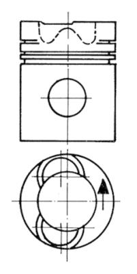 Stempel - 94724700 KOLBENSCHMIDT - 5923400, 5924400