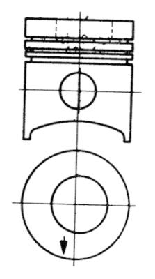 Stempel - 93757600 KOLBENSCHMIDT - AR55980, RE24458, RE24539